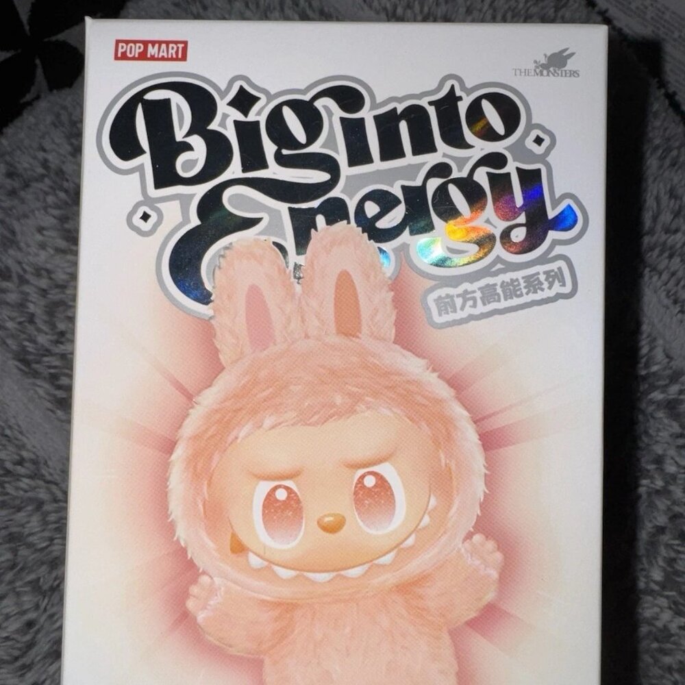 Authentic Labubu - Big Into Energy Labubu Blind Box Vinyl Face - Ship Same Day